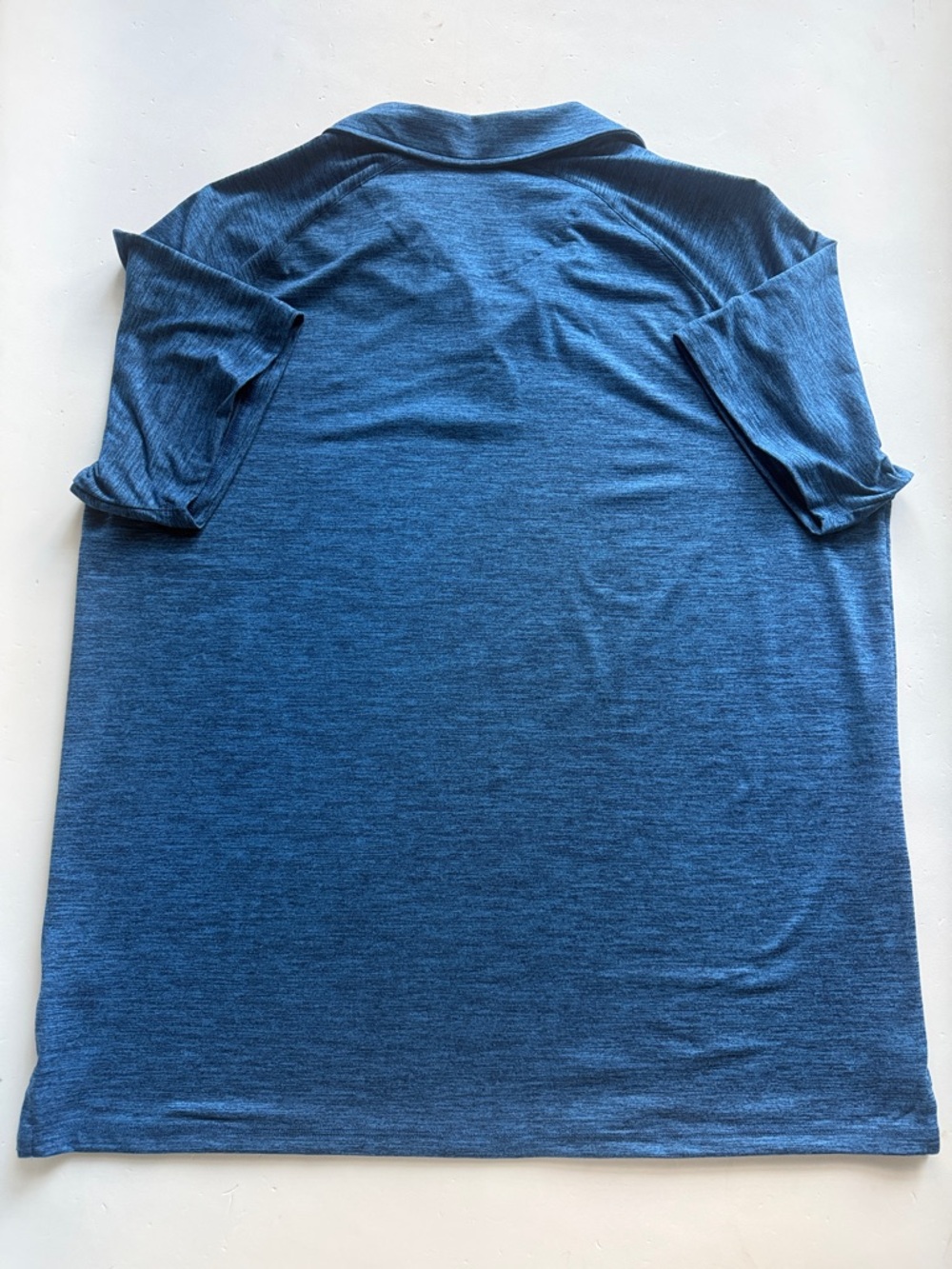 Hurley Men’s Heathered Navy Blue Polo - Picture 6 of 8